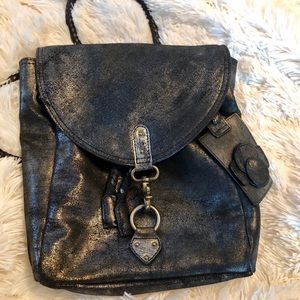 Naughty Monkey-Leather  Backpack style purse